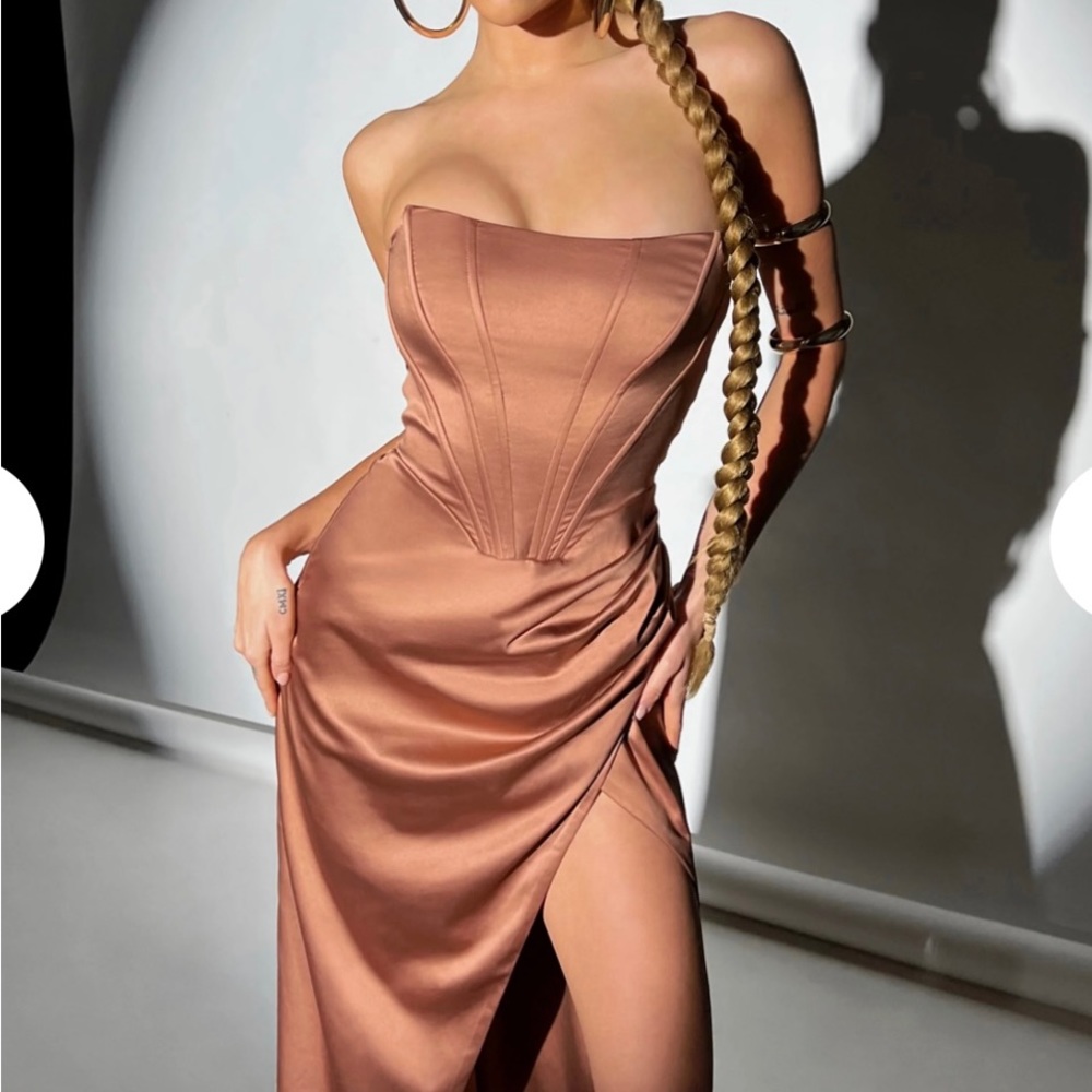 BabyBoo Sianna Maxi Dress - Chocolate size Small/ S